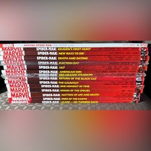 The Amazing Spider-Man comics by Dan Slott.  Huge collection spanning #564-#687.
